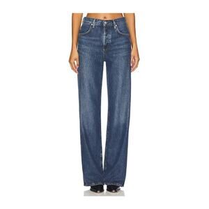 Citizens Of Humanity 'Annina' Blue Lyocell Wide Leg Denim Jean Size 28